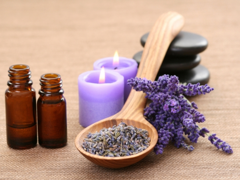 lavender oil for soothing skin and wrinkles